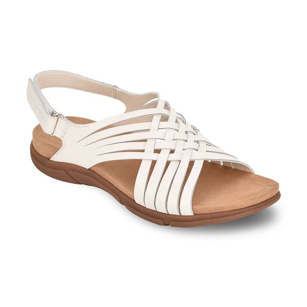 Easy Spirit Mar Women's Leather Slingback Sandals 7W ( WIDE WIDTH)